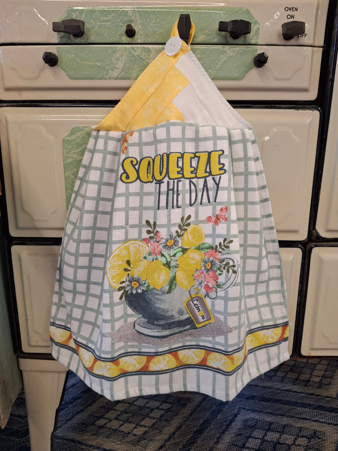 Lemon Squeeze The Day Kitchen Towel