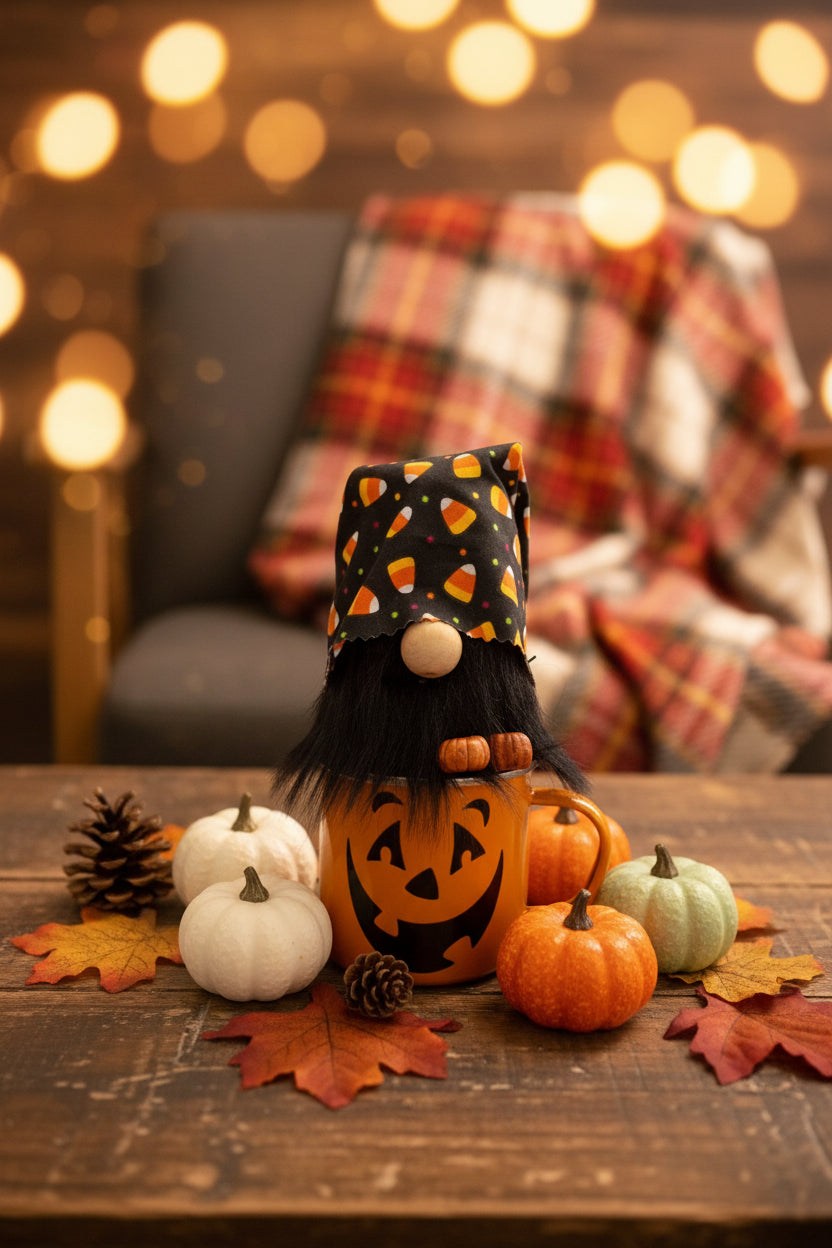 Jack-O'-Lantern Gnome Mug