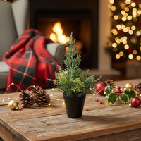 Mini Artificial Winter Plants