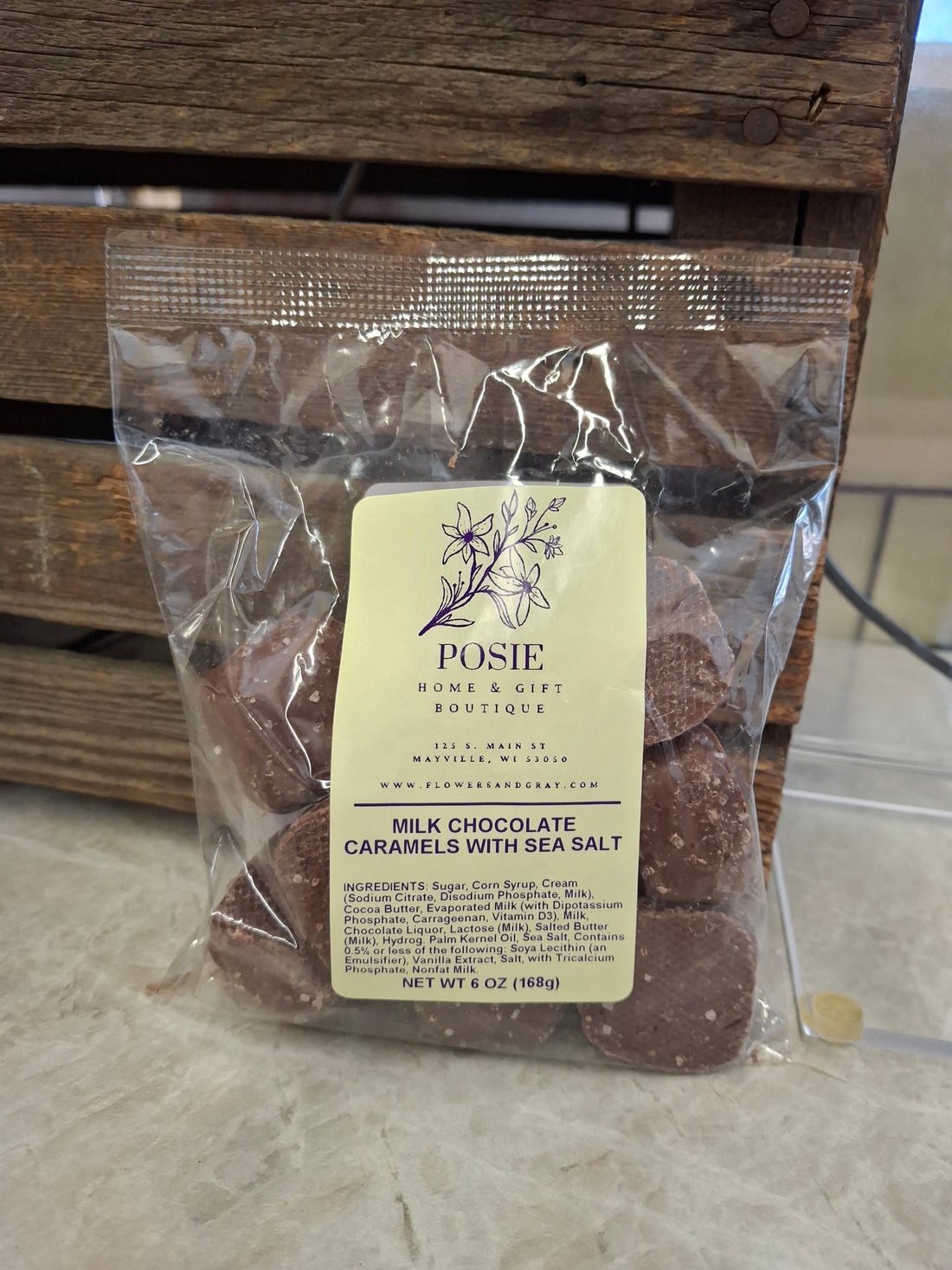 Milk Chocolate Caramels With Sea Salt