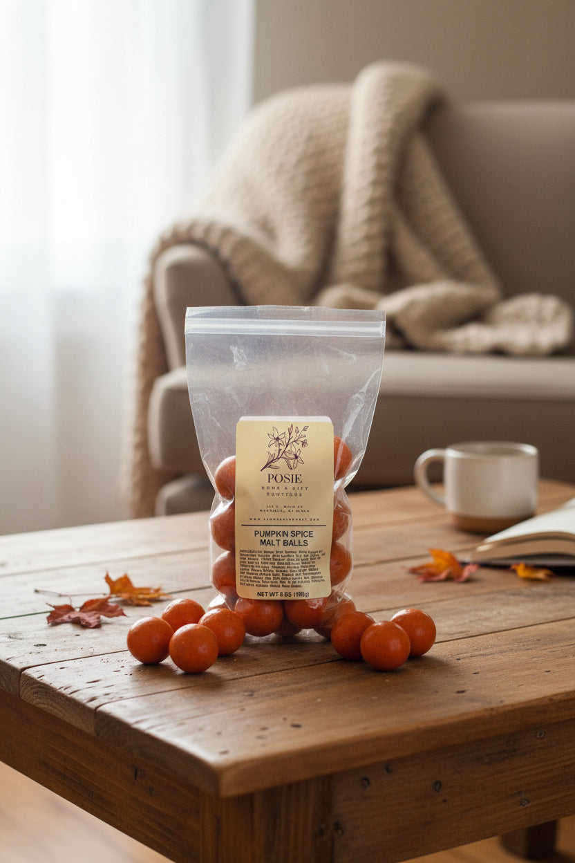 Pumpkin Spice Malt Balls