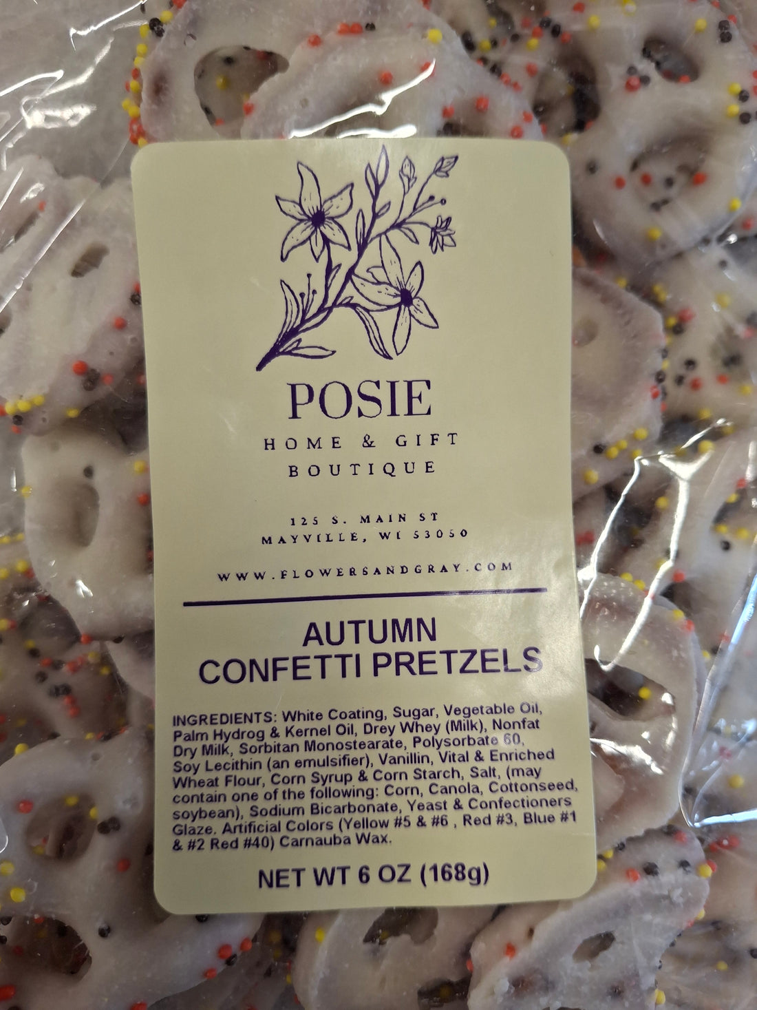 Autumn Confetti Pretzels