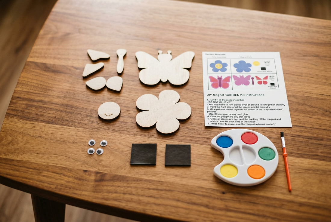 DIY Garden Magnets