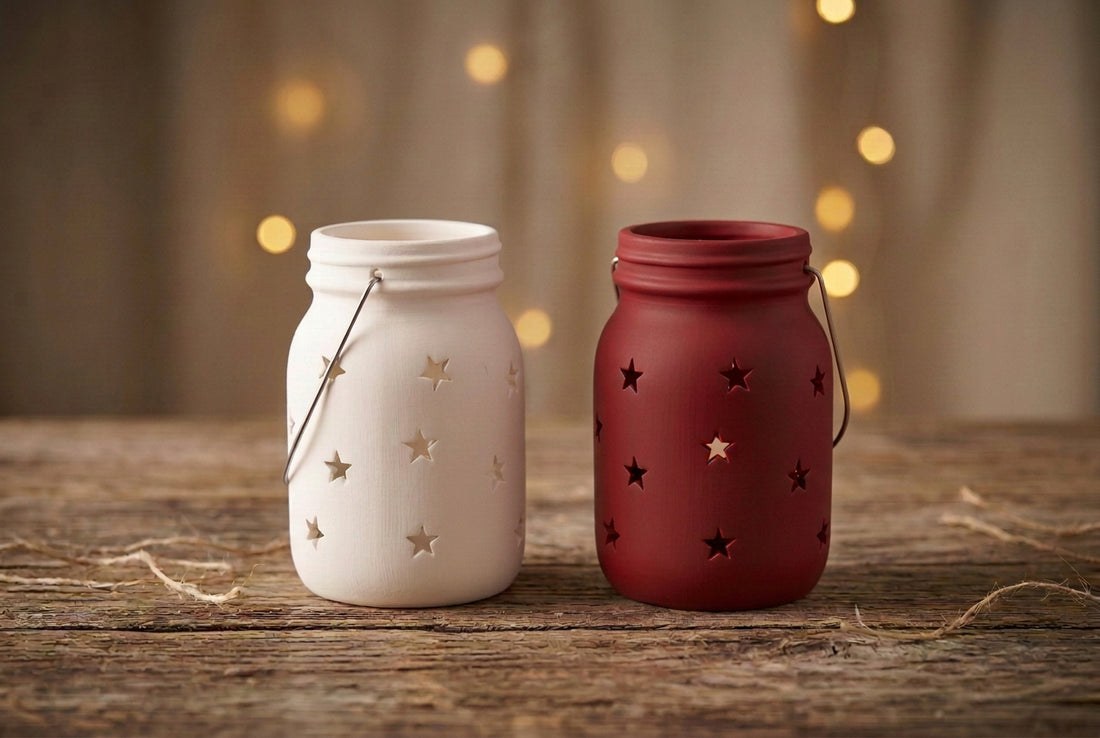 Jar Lantern Ceramic DIY Kit