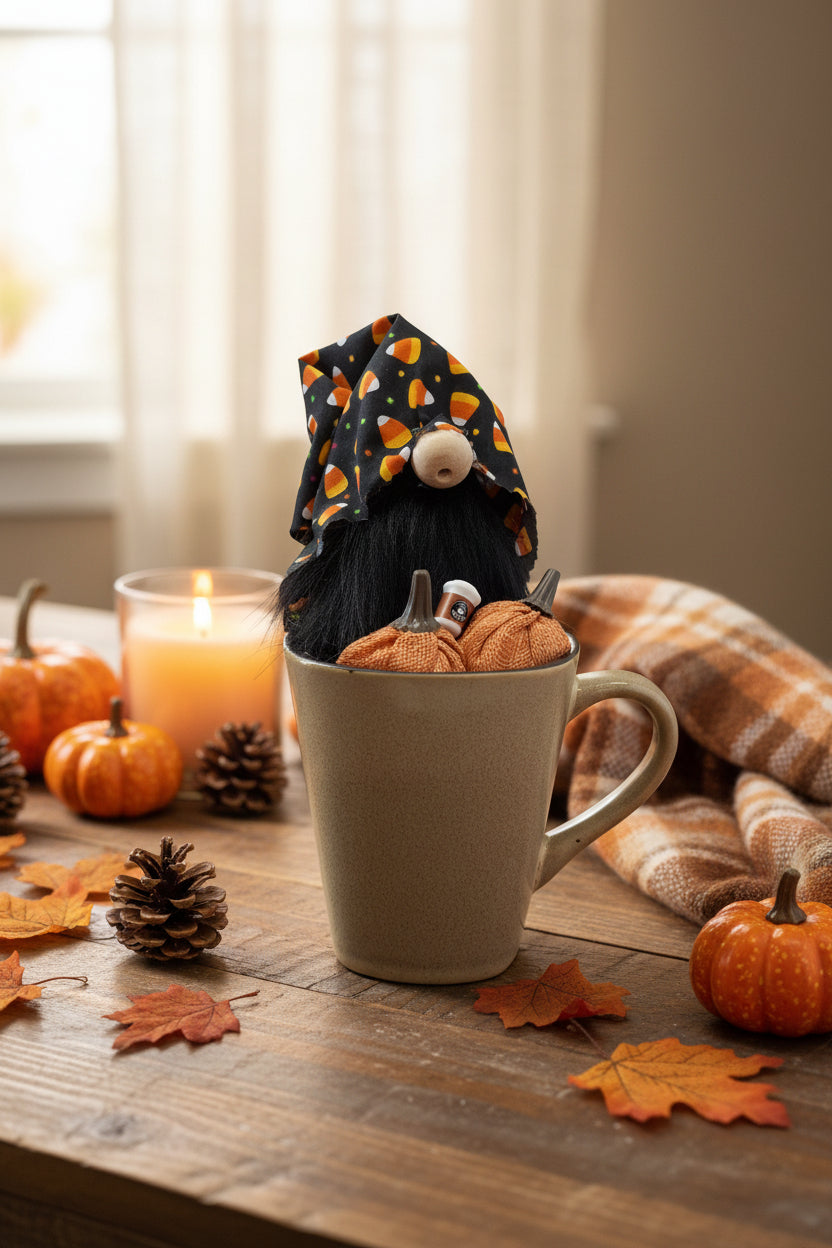 Coffee + Pumpkins Gnome Mug