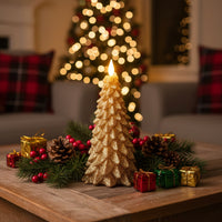 Bronze LED Tree Candle