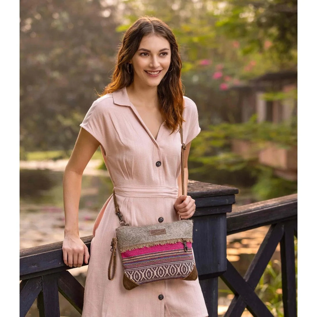Myra Bags "Laced" Small & Cross-Body Bag