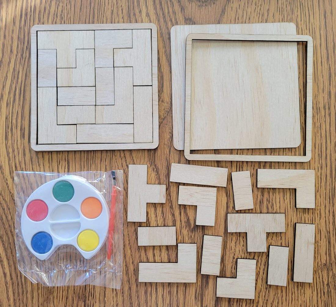 DIY Tetris Puzzle Kit