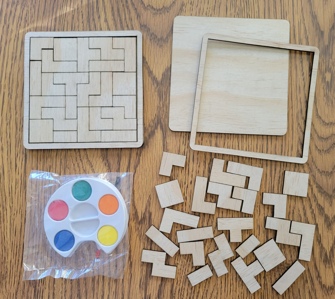 DIY Tetris Puzzle Kit