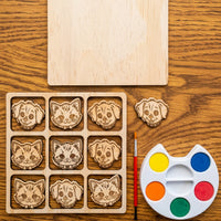 DIY Tic-Tac-Toe Kit