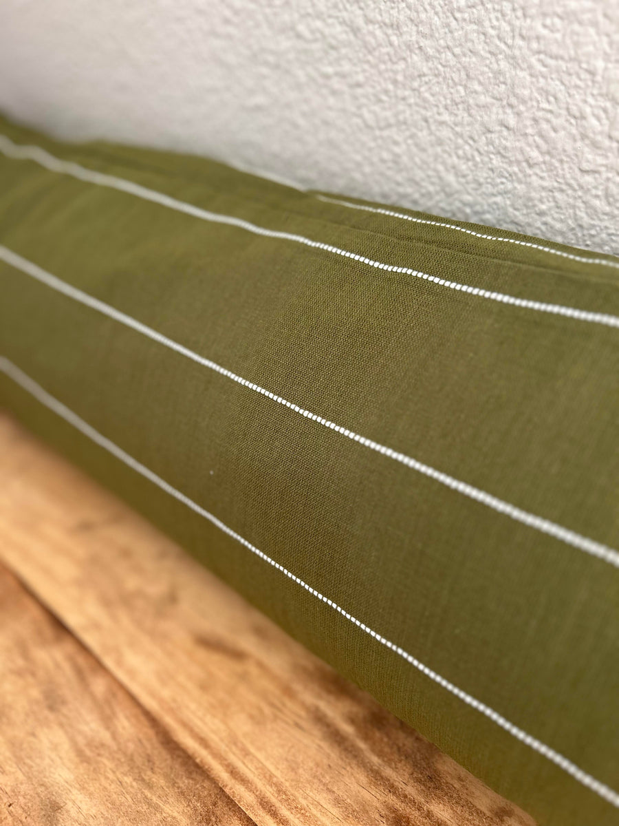 Green Lumbar Pillow