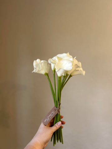 Real Touch Calla Lily Bouquet