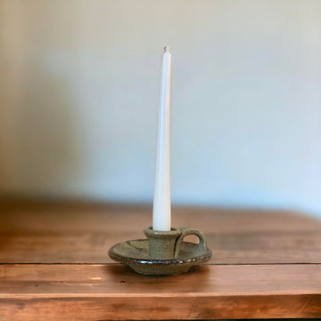 Ceramic Candle Holder With Handle