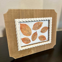 Pressed Leaf Picture Frame