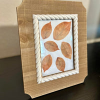 Pressed Leaf Picture Frame