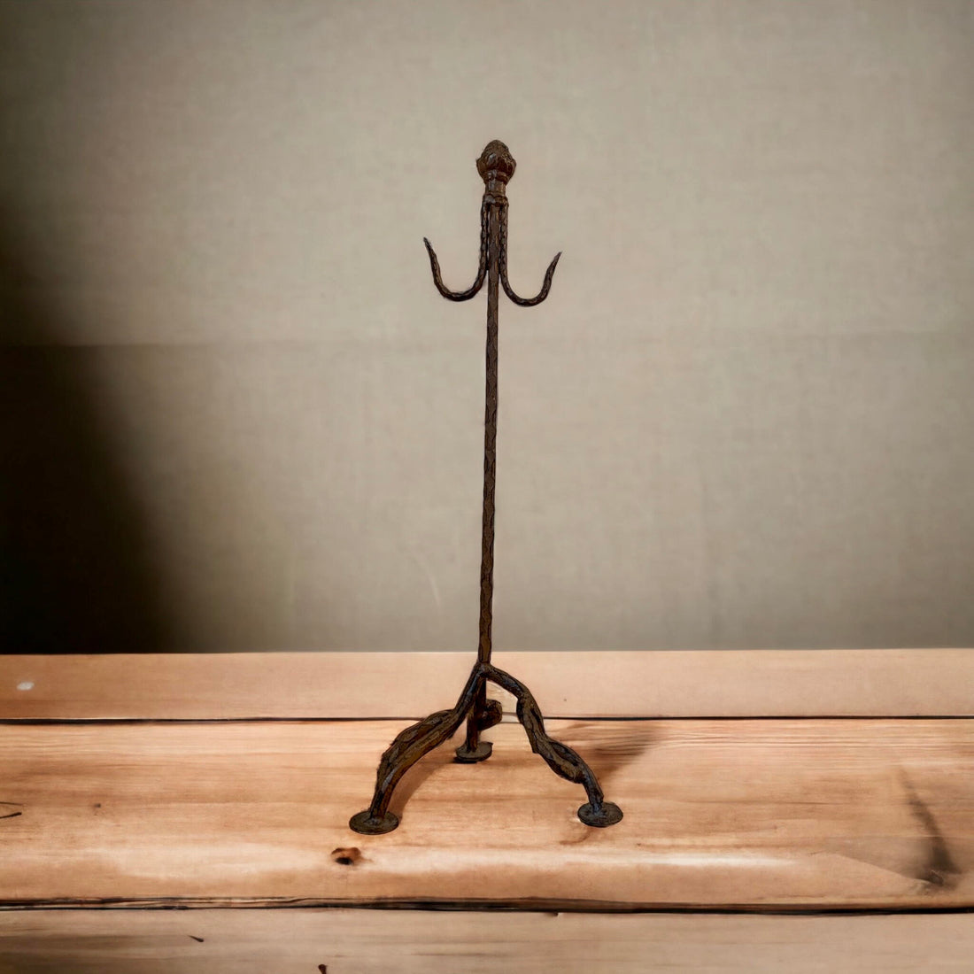 Rustic Standing Double Hook