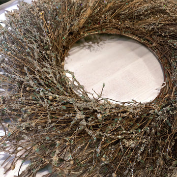 Glitter Twig Wreath