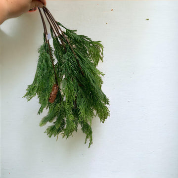 Hanging Bush Pine + Pinecones