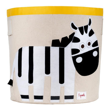 3 Sprouts Zebra Storage Bin