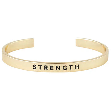 Strength Cuff Bracelet
