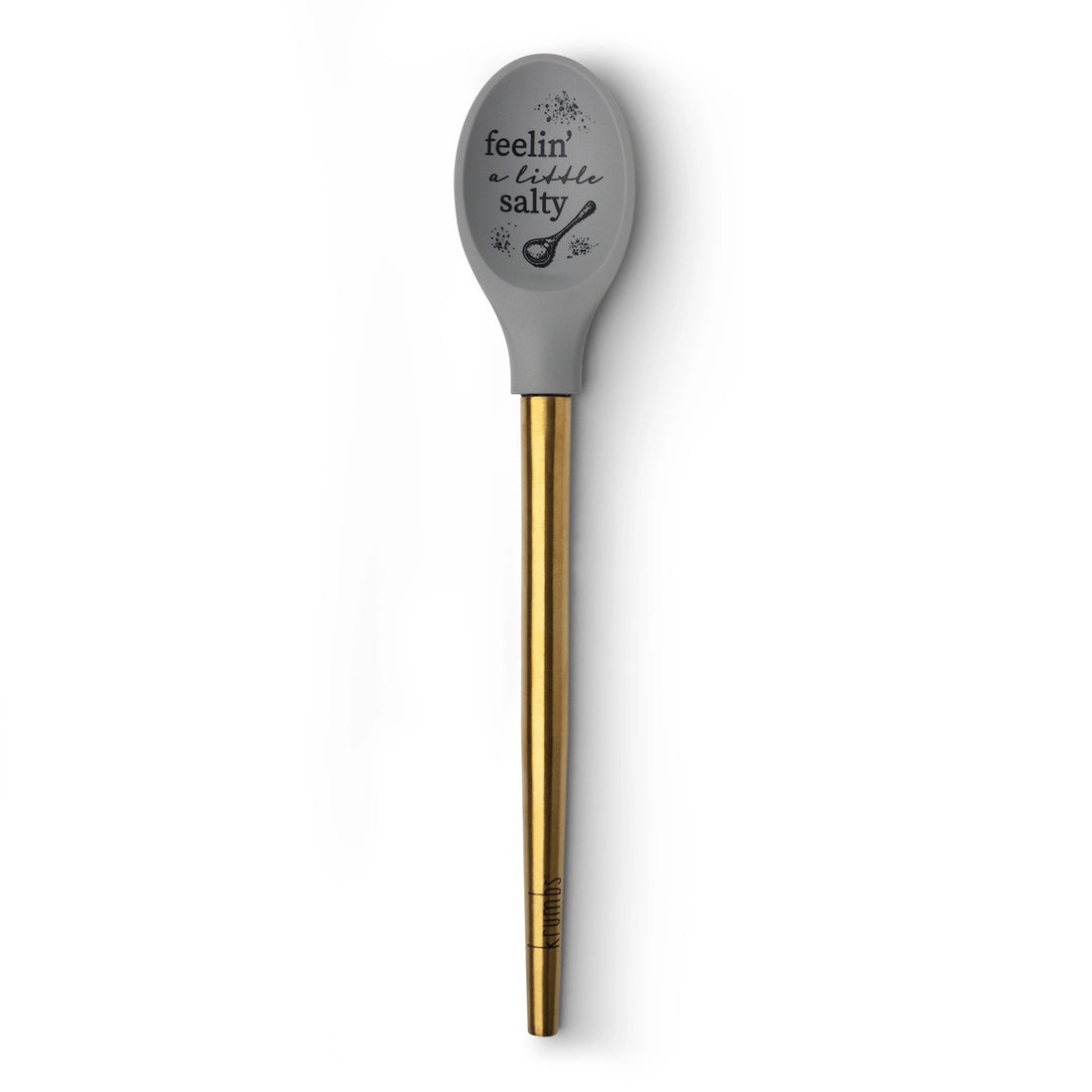 Krumbs Kitchen - Elements Spoon with Metallic Gold Handle