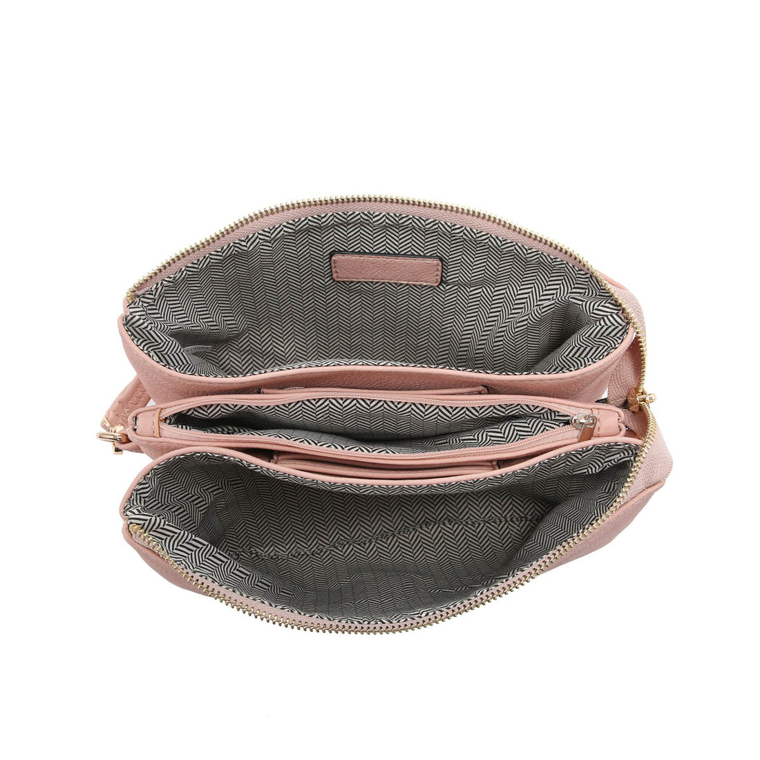 Izzy Crossbody with Chain Strap - Brown