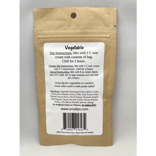 Vegetable Dip Mix