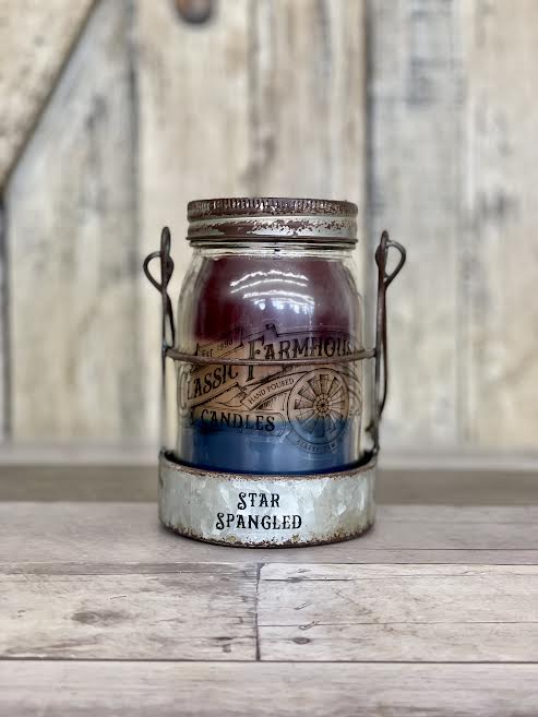 Classic Farmhouse Star Candle - Star Spangled