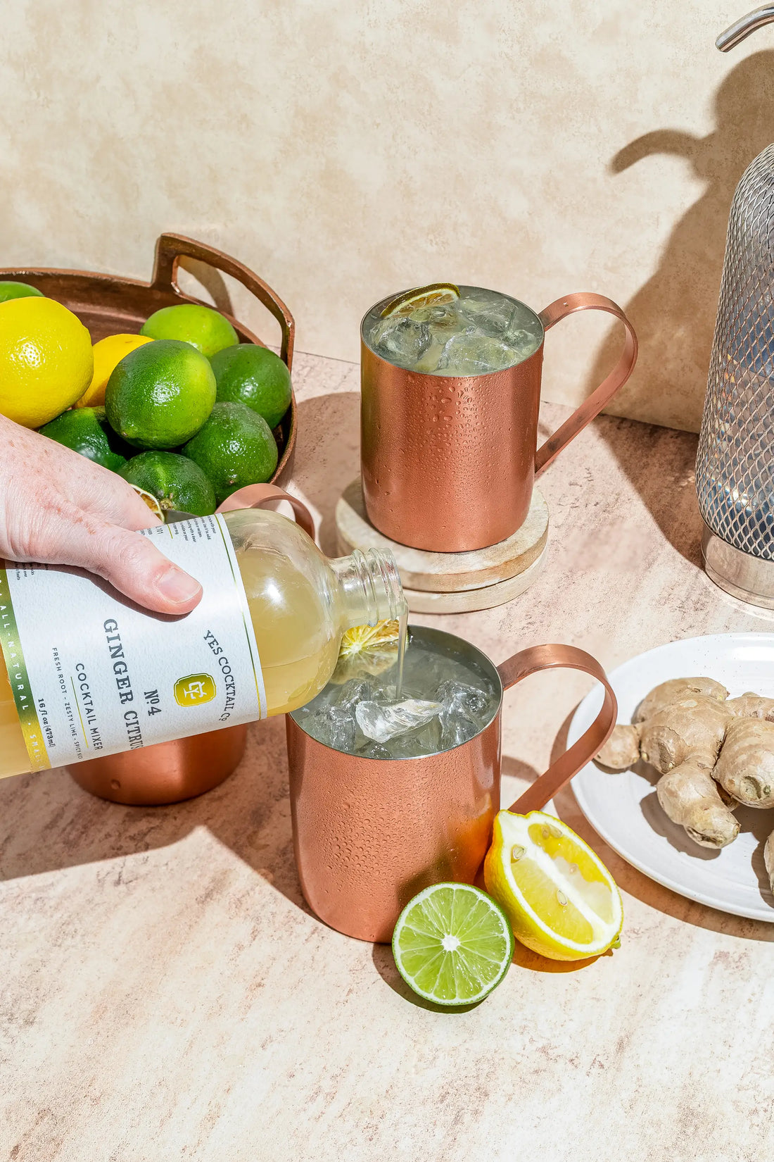 Ginger Citrus Cocktail Mixer