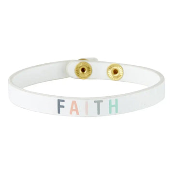 Faith Snap Bracelet