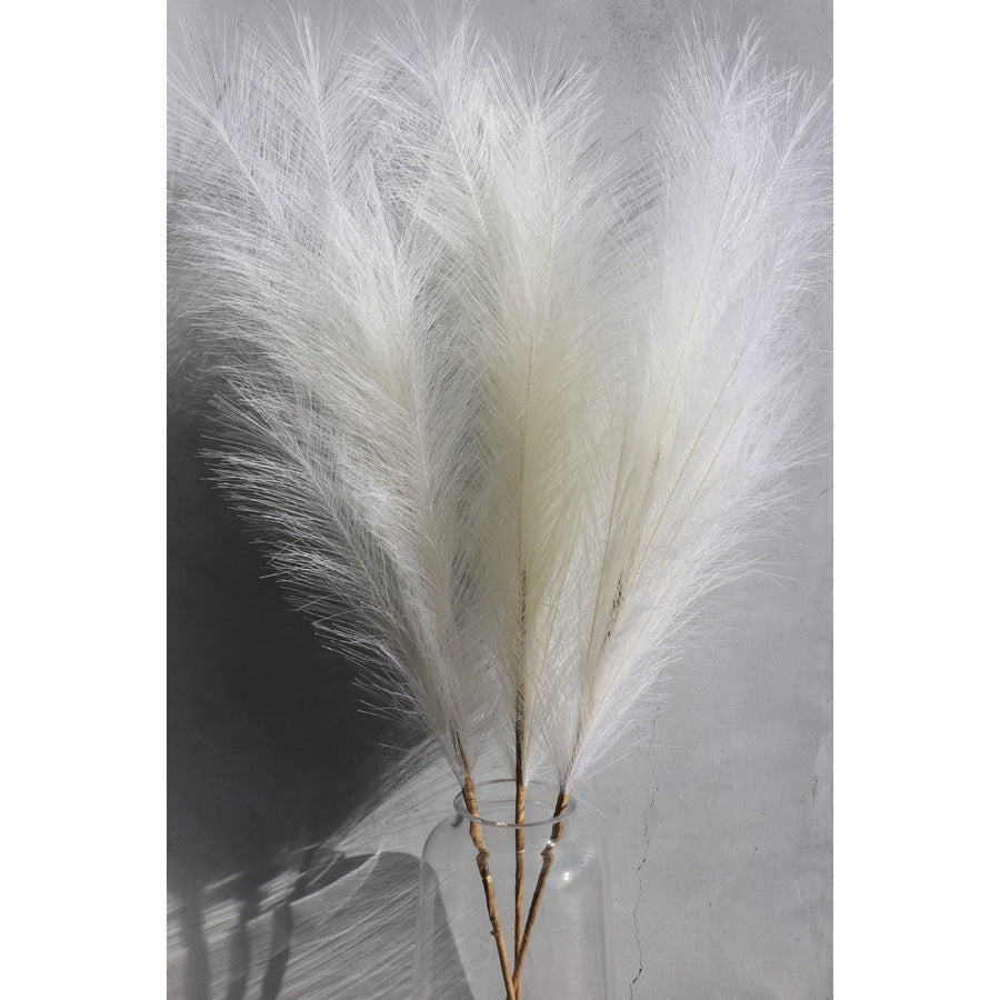 Wildflower Co. Large Faux Pampas Grass - Off White