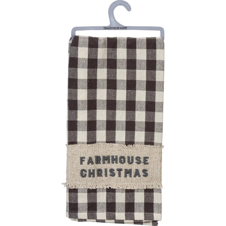 Farmhouse Christmas Kitchen Towel