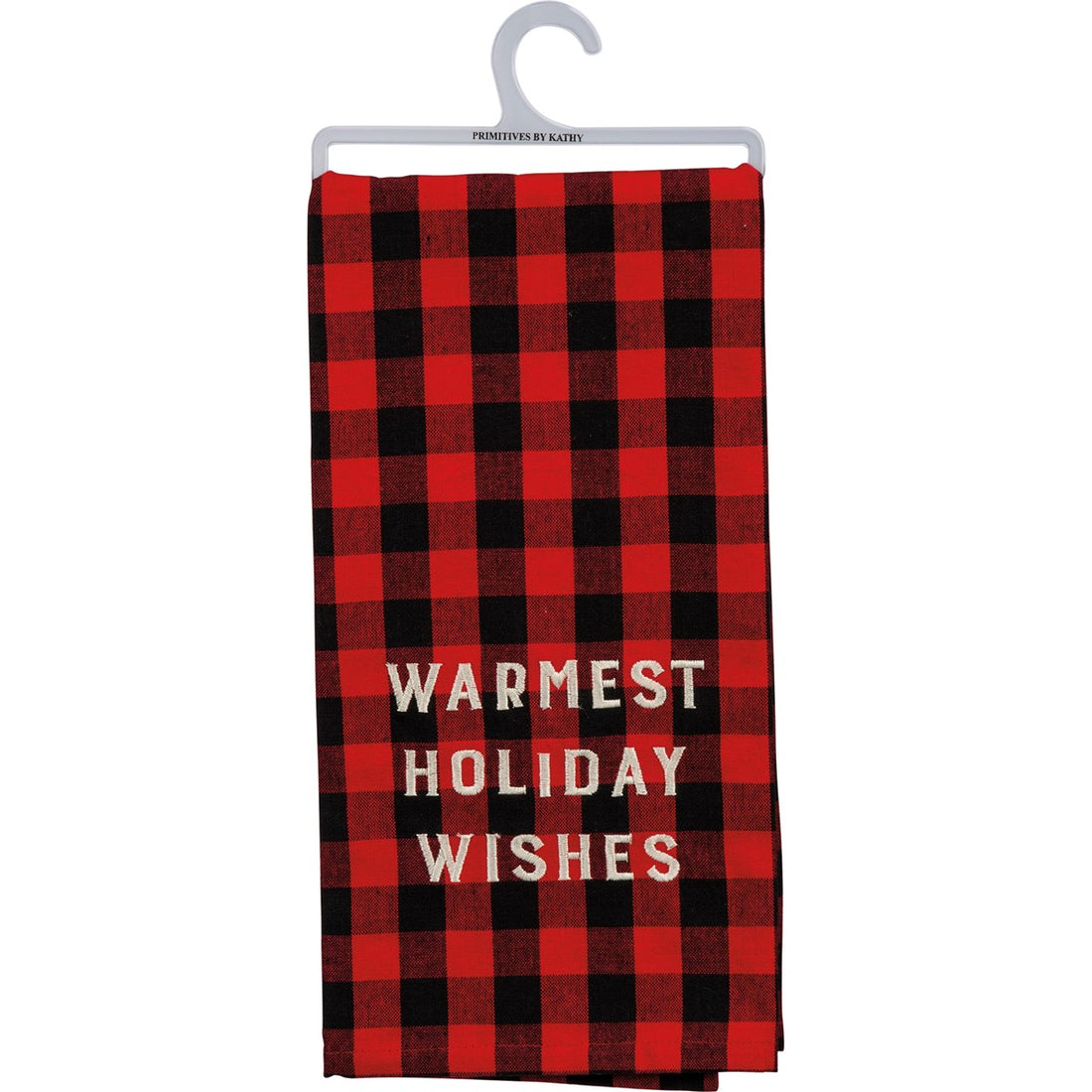Warmest Holiday Wishes Kitchen Towel