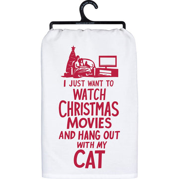 With My Cat Kitchen Towel