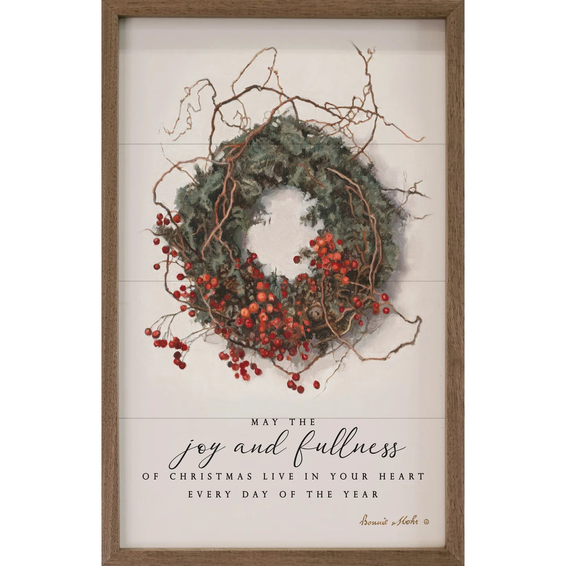 May The Joy And Fullness Wreath