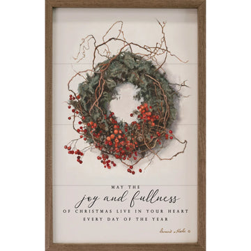 May The Joy And Fullness Wreath