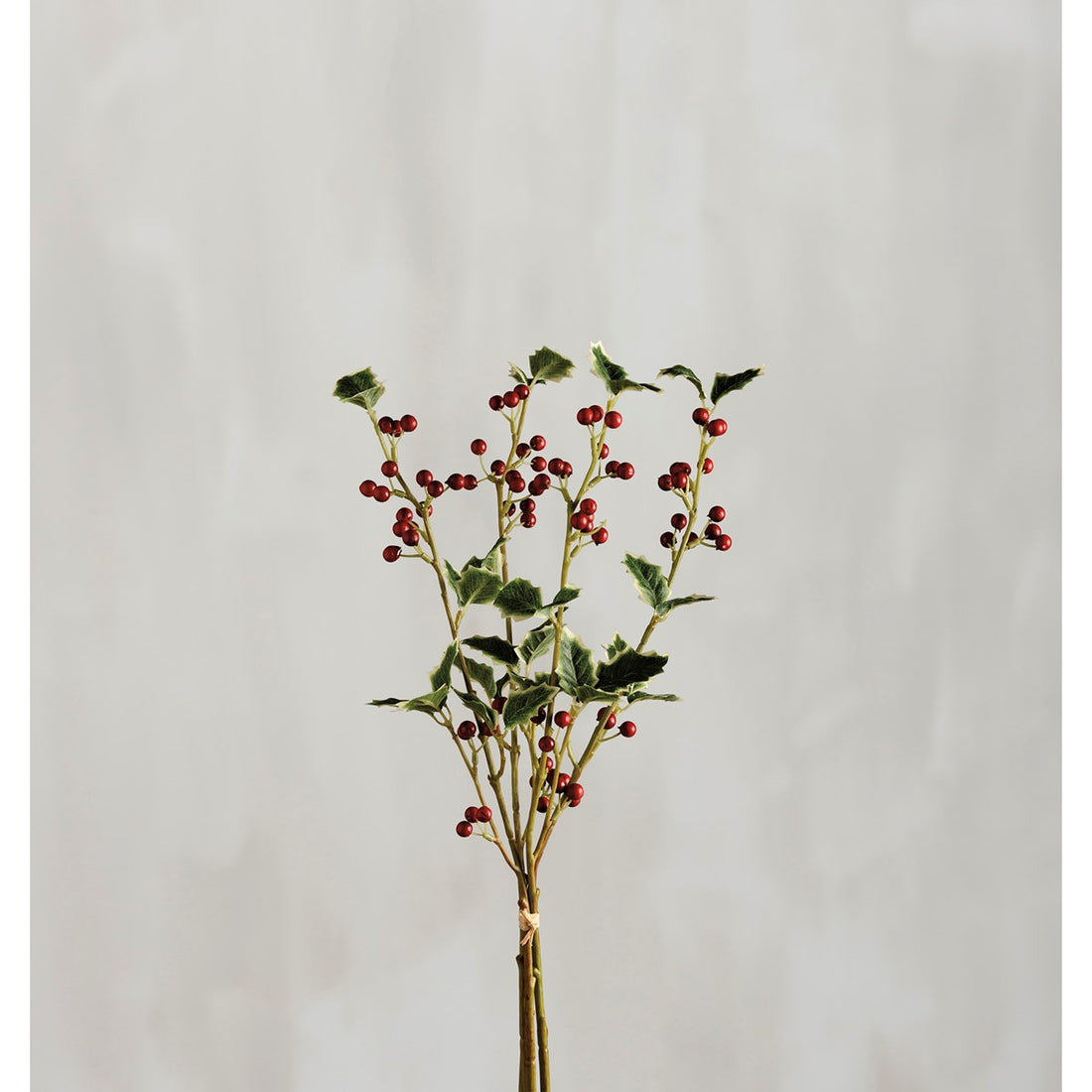 Holly Berry Stems Bouquet – Flowers and Gray