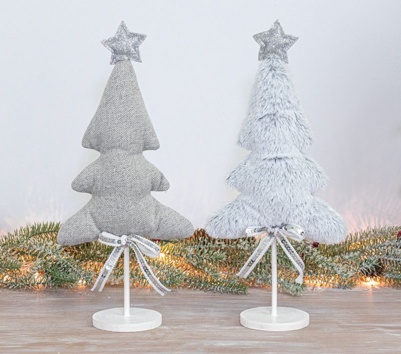 Plush Tabletop Christmas Tree