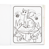 Color-in' Book: Knights & Dragons