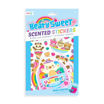 Beary Sweet Scented Stickers