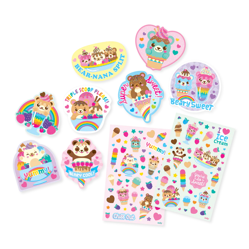Beary Sweet Scented Stickers
