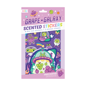 Grape Galaxy Scented Stickers