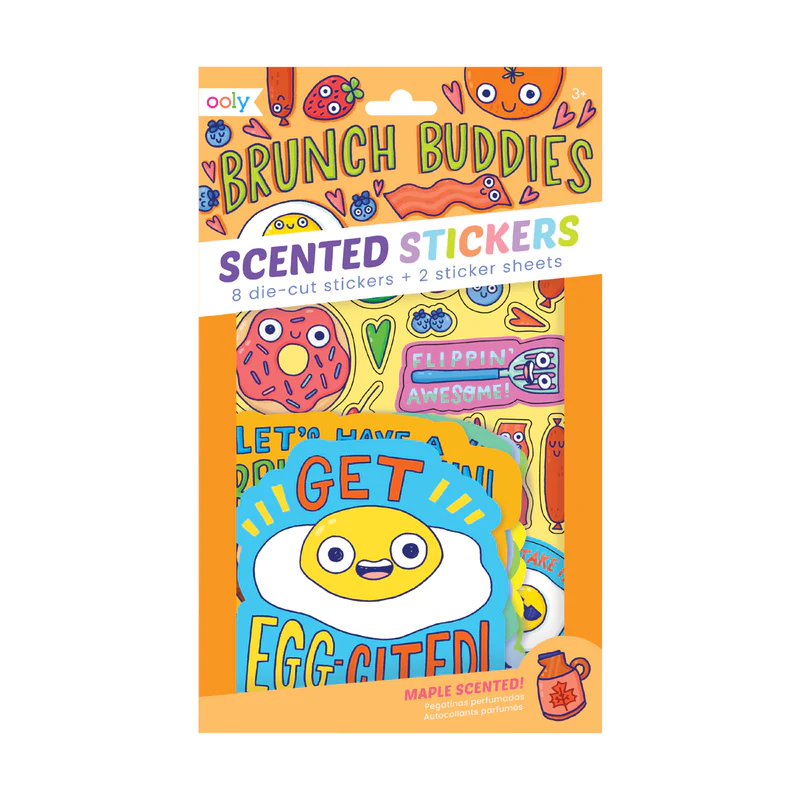 Brunch Buddies Scented Stickers