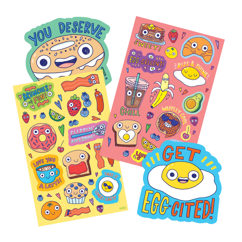 Brunch Buddies Scented Stickers