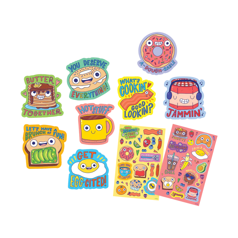 Brunch Buddies Scented Stickers