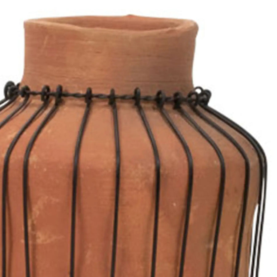 Terracotta Bud Vase
