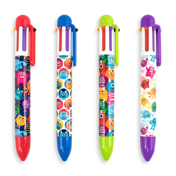 Multicolor Click Pen: Monster