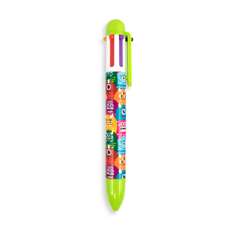 Multicolor Click Pen: Monster