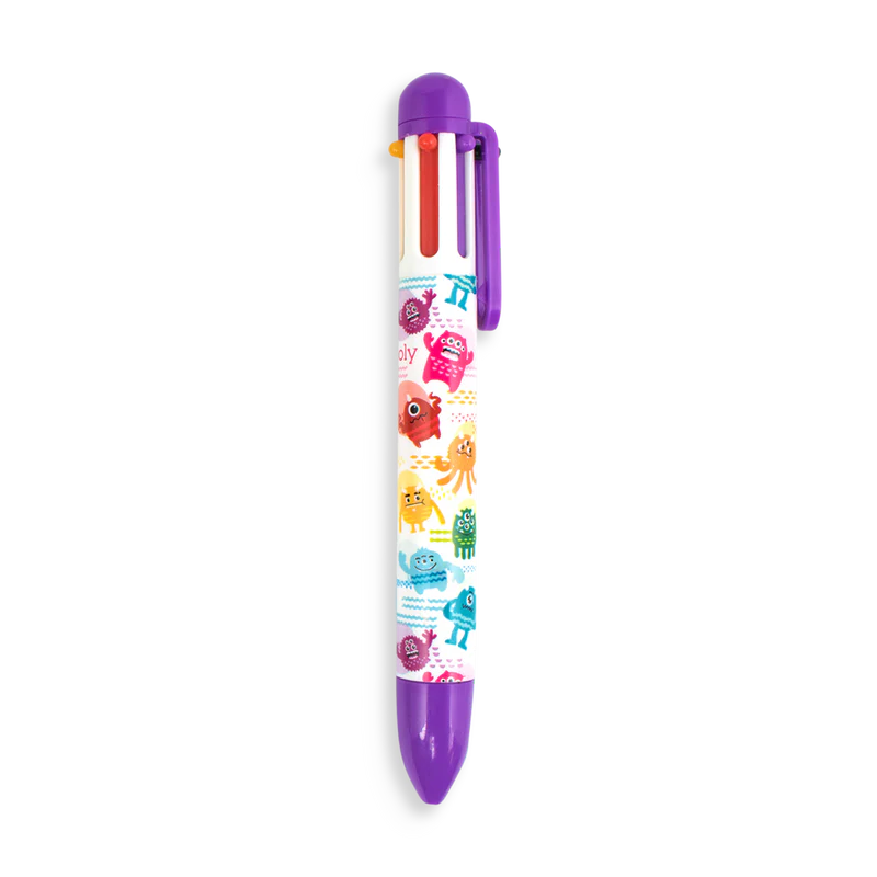 Multicolor Click Pen: Monster