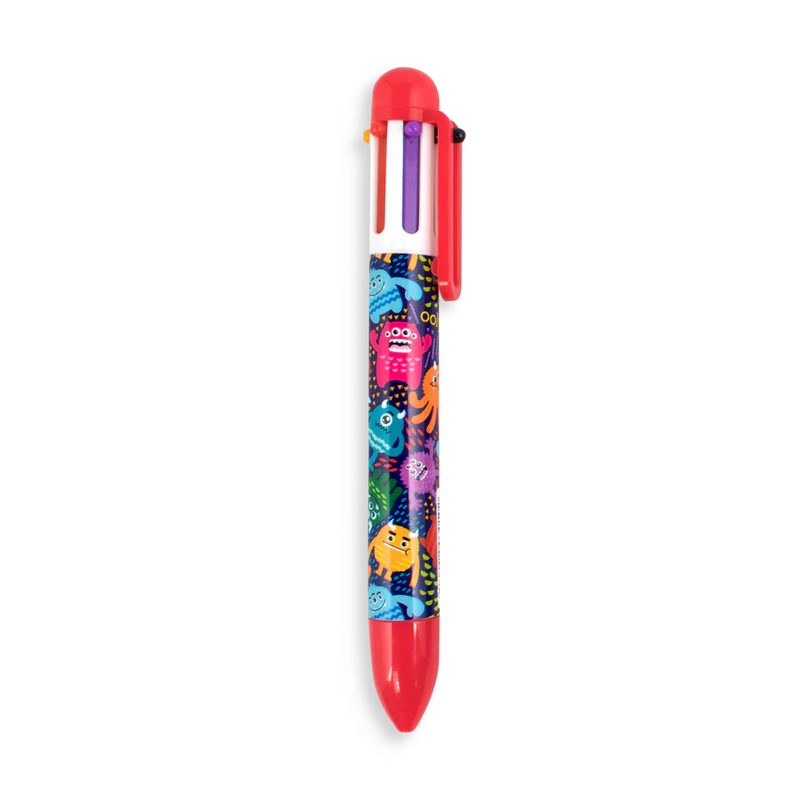 Multicolor Click Pen: Monster